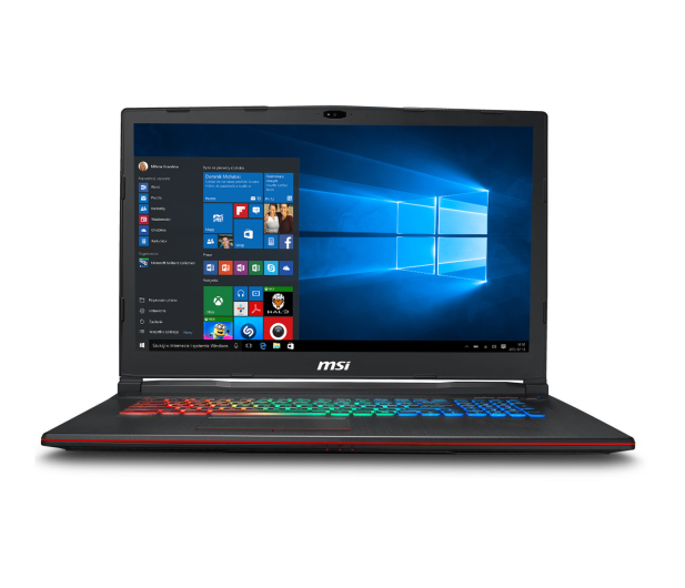 MSI GP73 Leopard 8RE-422PL i7-8750H/8GB/1TB/GTX1060GB-6GB/17,3"/W10 - 440999 - zdjęcie 2